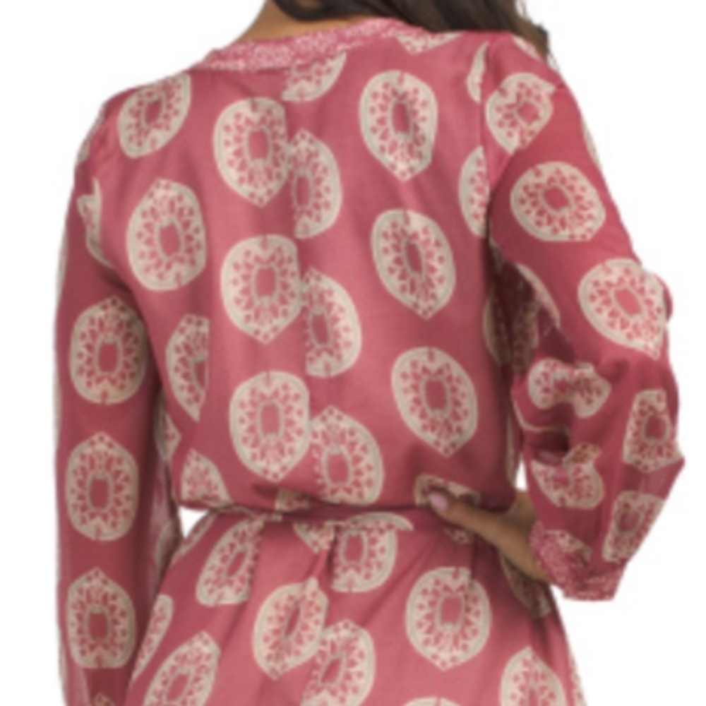 NWT MAGARI Made In Italy Long Sleeve Maxi Dress Size US XL - Picture 5 of 6